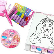 Disney Princess and Barbie Fun to Draw DVDs